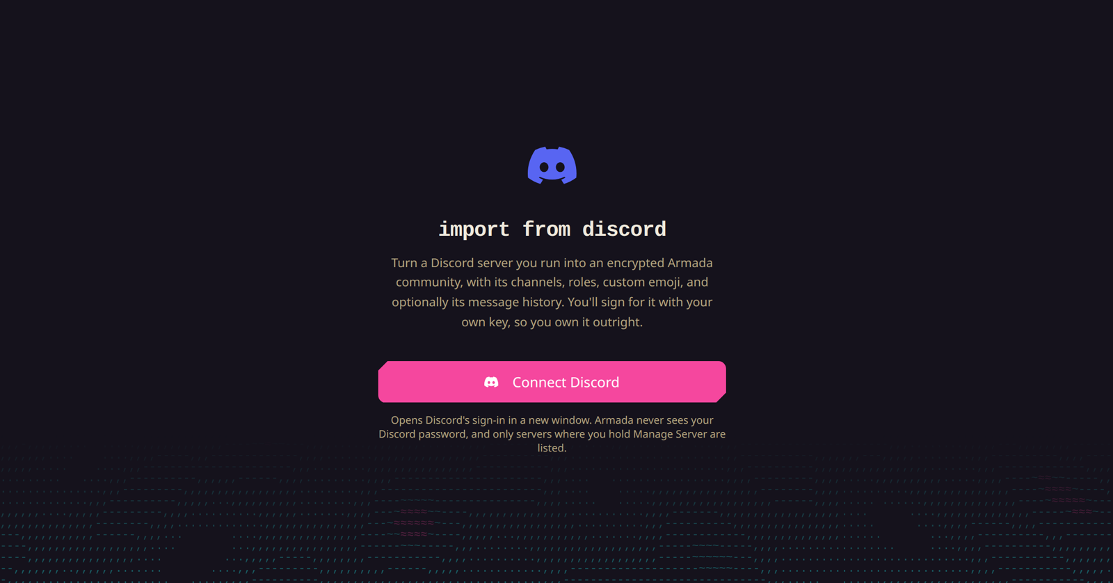 How to Migrate Your Discord Server to Armada
