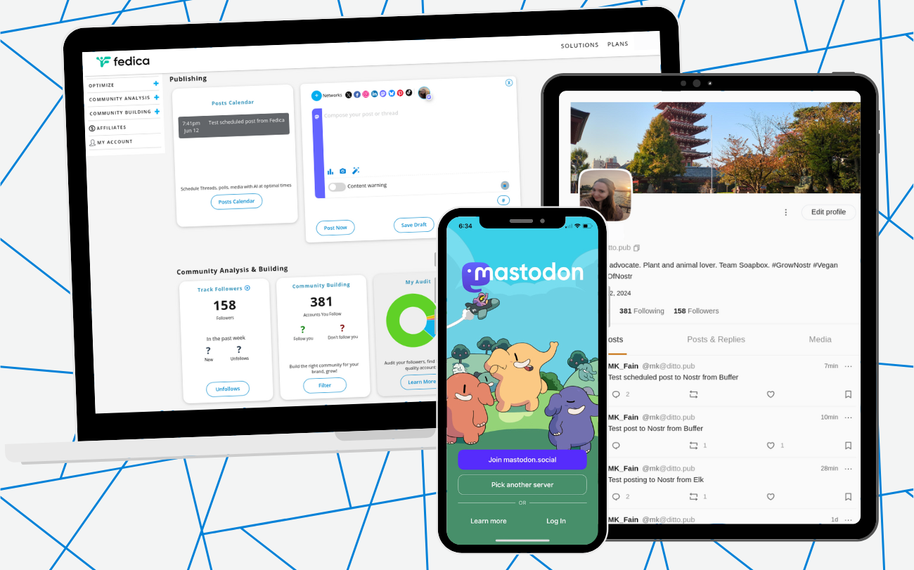 Cover Image for Unlocking 50+ Mastodon Apps for Nostr with Ditto