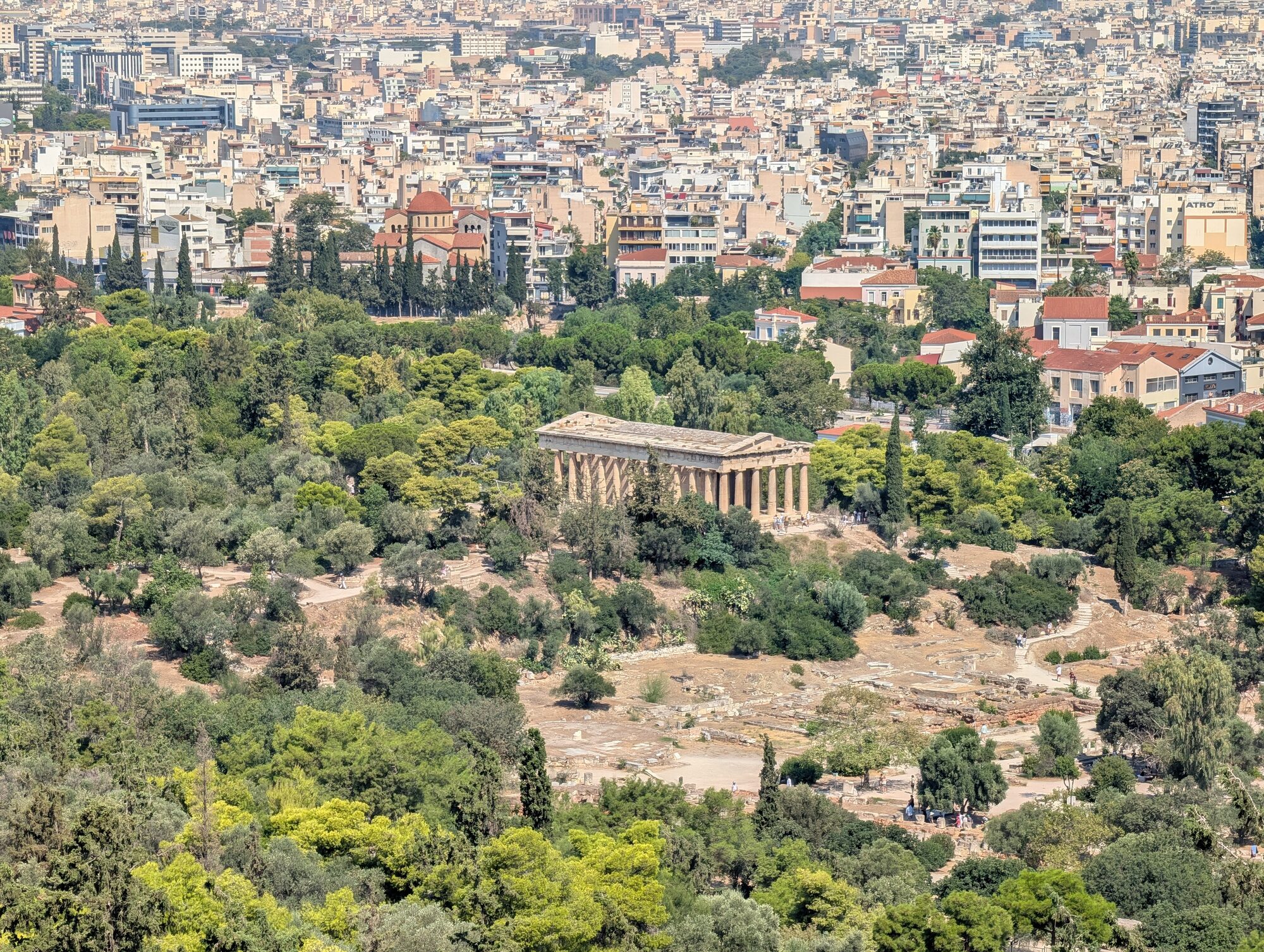 The ancient Agora of Athens, Greece