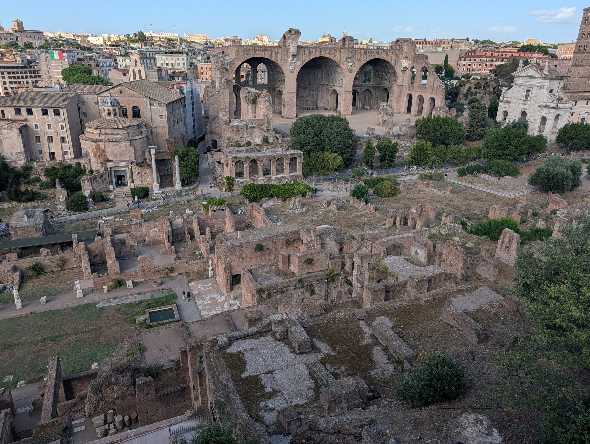 The Roman Forum in Rome, Italy