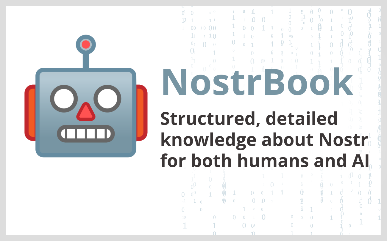 Cover Image for Nostrbook MCP: AI-Ready Developer Documentation for Nostr