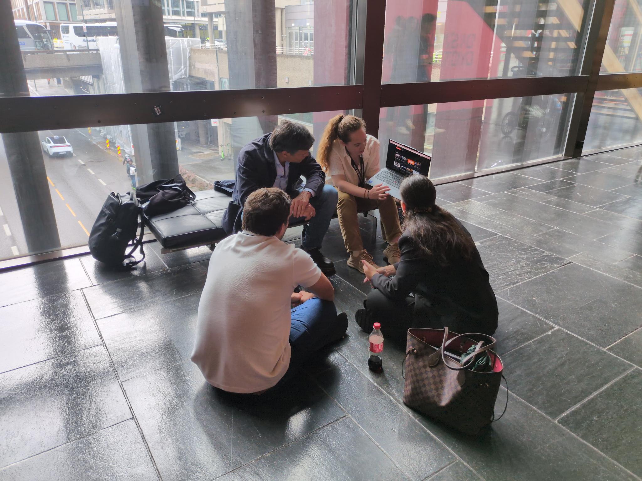 Working on Agora at Oslo Freedom Forum, May 2026