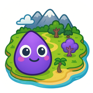Blobbi Island logo